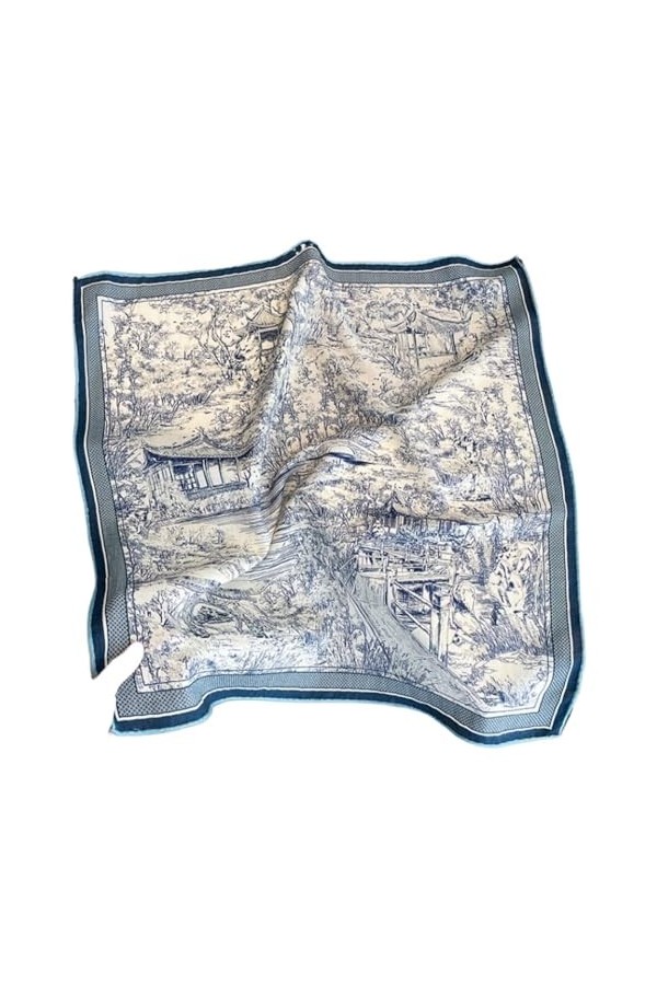 HALAHAI Écharpe Etole Foulard Echarpe Écharpe Carrée En Laine Et Soie, Écharpe Chaude Pour Femmes, Châle Doux, Décorations Sa