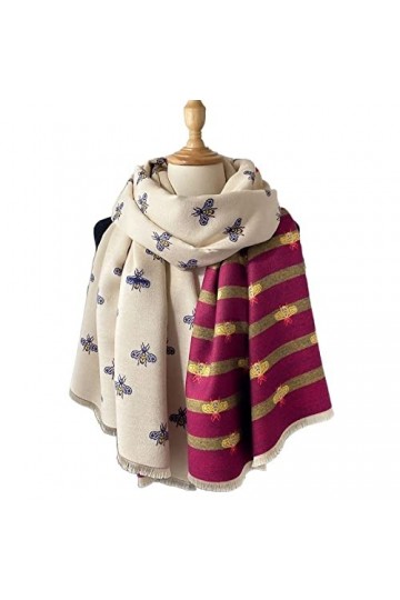 Foulard Écharpe Winter Femmes Écharpe Écharpes Double Face Hiver Chaud Cachwle Châle Toube Soft Foulards Couverture Couvertur