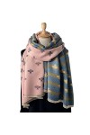 Foulard Écharpe Winter Femmes Écharpe Écharpes Double Face Hiver Chaud Cachwle Châle Toube Soft Foulards Couverture Couvertur