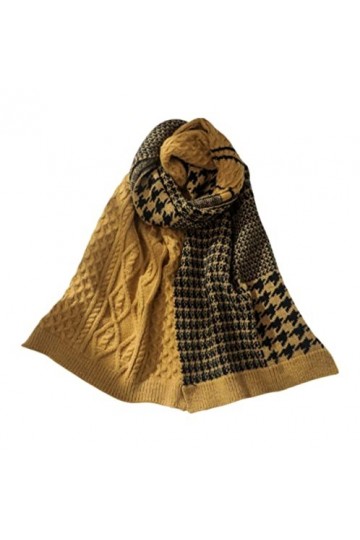 HALAHAI Écharpe Etole Foulard Echarpe Hiver Femmes Écharpe Chaud Châle Foulard Cou Étole pour Lady Wrap Châle Blue : C, Size
