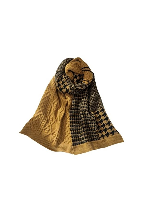 HALAHAI Écharpe Etole Foulard Echarpe Hiver Femmes Écharpe Chaud Châle Foulard Cou Étole pour Lady Wrap Châle Blue : C, Size