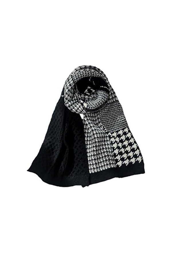 HALAHAI Écharpe Etole Foulard Echarpe Hiver Femmes Écharpe Chaud Châle Foulard Cou Étole pour Lady Wrap Châle Blue : C, Size