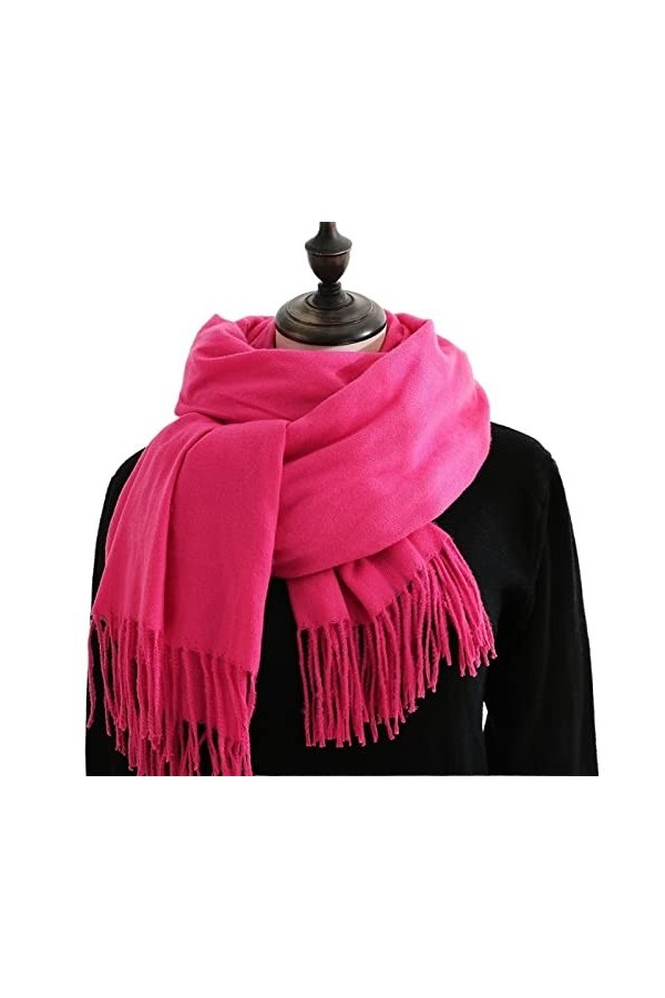Écharpe Châle Echarpe Foulard Femme Écharpes Dhiver Imitation Cachemire Sentence Pashmina Châle Enveloppe Soft Couverture Ch