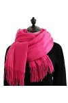 Écharpe Châle Echarpe Foulard Femme Écharpes Dhiver Imitation Cachemire Sentence Pashmina Châle Enveloppe Soft Couverture Ch