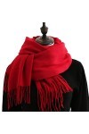 Écharpe Châle Echarpe Foulard Femme Écharpes Dhiver Imitation Cachemire Sentence Pashmina Châle Enveloppe Soft Couverture Ch
