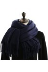 Écharpe Châle Echarpe Foulard Femme Écharpes Dhiver Imitation Cachemire Sentence Pashmina Châle Enveloppe Soft Couverture Ch
