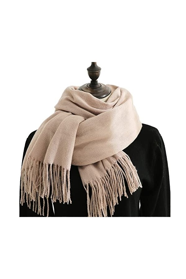 Écharpe Châle Echarpe Foulard Femme Écharpes Dhiver Imitation Cachemire Sentence Pashmina Châle Enveloppe Soft Couverture Ch