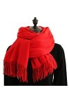 Écharpe Châle Echarpe Foulard Femme Écharpes dhiver Imitation Cachemire Sentence Pashmina Châle Enveloppe Soft Couverture Ch
