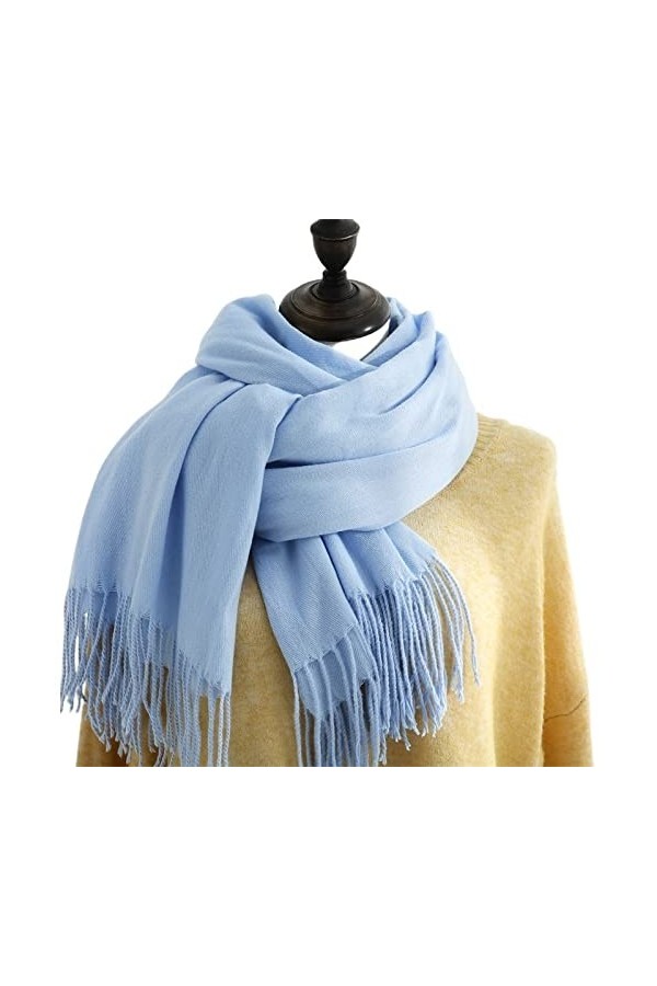 Écharpe Châle Echarpe Foulard Femme Écharpes Dhiver Imitation Cachemire Sentence Pashmina Châle Enveloppe Soft Couverture Ch