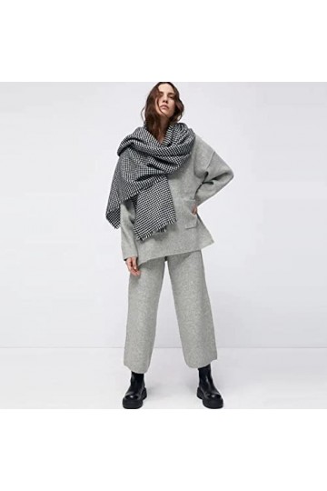 Foulard Femme Soie Cheveux pour De Hiver en Echarpe Écharpe Femmes Chaud Noir Écharpe Femmes Écharpe Wrap Épais Doux Châle Lo