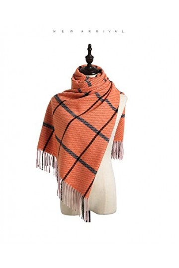 Foulard Femme Echarpe Soie Cheveux Femmes Long Chaud Doux Luxe Classique Motif Châle Écharpe Épaissie Grand Plaid Dames Échar