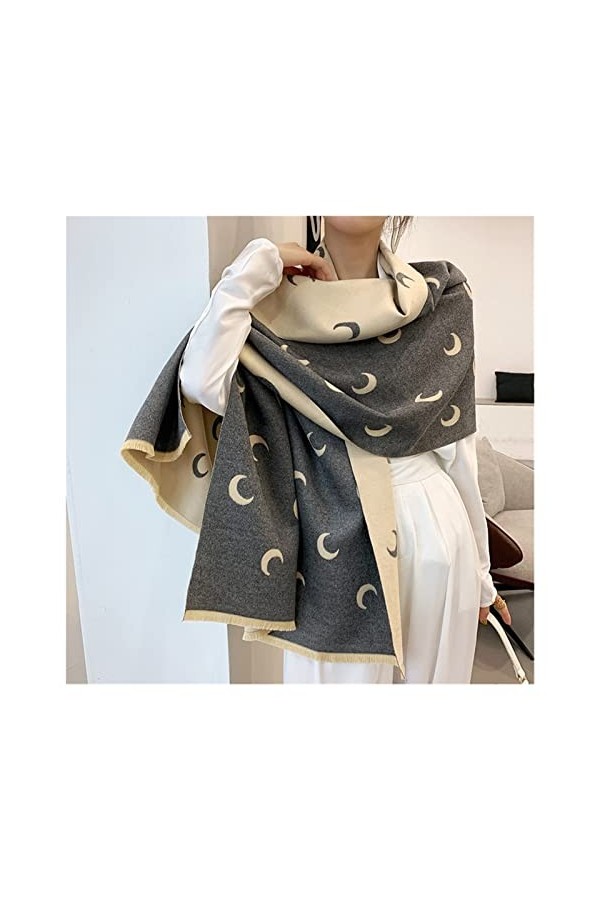 Foulard Châle Écharpes Écharpe luxe hijab hiver hiver cachemire épaisse châle et femmes chauds bandana foulards pashmina Foul