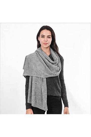 Foulard Femme Cheveux Echarpe Soie Écharpe Femmes Écharpe Chaude Femmes Écharpe Wrap Épais Doux Frange Châle Long Châle 170X5