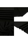 SWAT PANY Pashmina Châles et Châles pour Robes de Soirée Noir Châle de Mariage Écharpe Hiver Grand Châle Doux pour Femmes