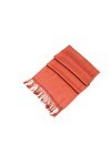 Sakkas 198cm x 71cm Touché soyeux Couleur Unie Type Pashmina Châle/Echarpe/Etole - rouille