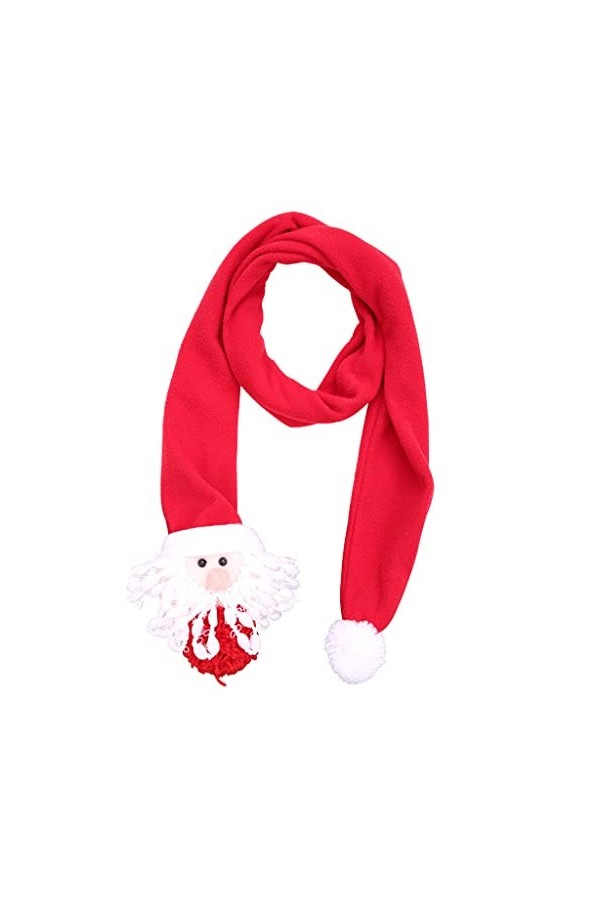 Frotox Écharpe de Noël pour enfants - Écharpe dhiver pour femme - Cache-cou épais - Longue écharpe pashmina - Tenue parent-e