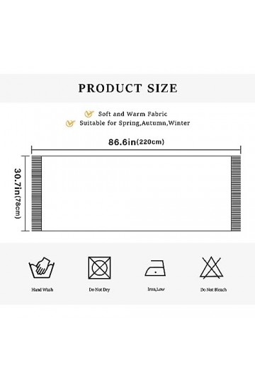 Écharpe pashmina motif chat de dessin animé pour femme, châle dhiver chaud, long, grande écharpe pour femme, Comme indiqué s