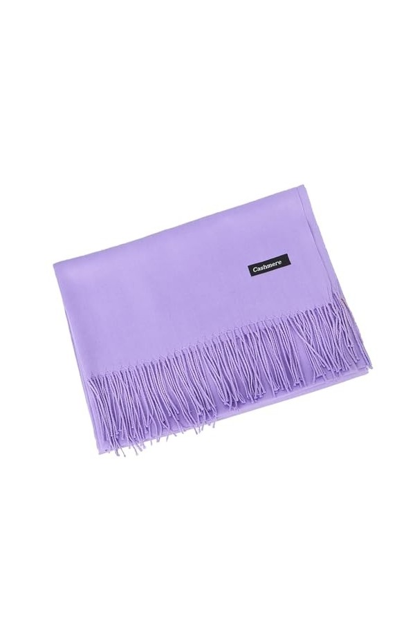 Foulard rouge hommes femmes écharpe pashmina écharpes et enveloppements pour robes de soirée hiver doux chaud longues grandes