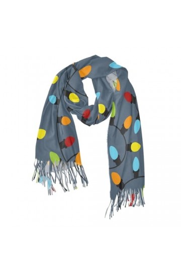 Écharpe de Noël pour femme - Pashmina - Grande écharpe dhiver chaude pour femme, Comme indiqué sur la photo, taille unique