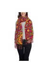 Châles et écharpes pashmina colorées pour femme - Art floral - Graffiti - Grande écharpe pashmina douce, Noir 5, taille uniqu