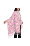 Écharpe pashmina pour femme - Pour robe de soirée, mariage, demoiselle dhonneur, Image 26 , taille unique