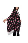 Écharpe pashmina pour femme - Pour robe de soirée, mariage, demoiselle dhonneur, Image 26 , taille unique