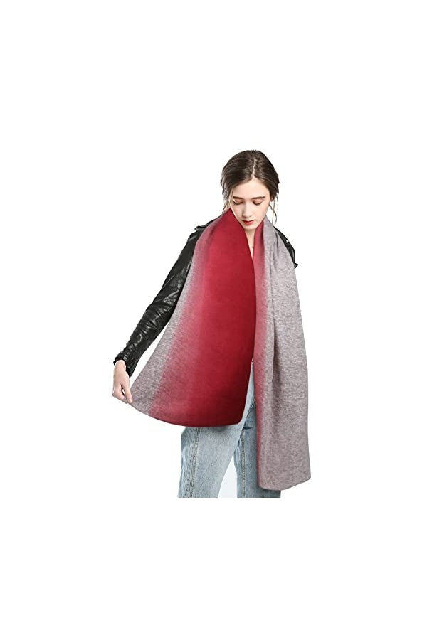 Comilaka Femme Écharpe Foulard Grand Châle Écharpes Longue Pashmina Doux Élégant Automne Hiver