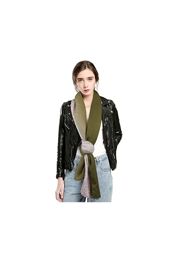 Comilaka Femme Écharpe Foulard Grand Châle Écharpes Longue Pashmina Doux Élégant Automne Hiver