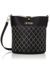 GUESS Amara Sac Femme, Noir, Taille unique