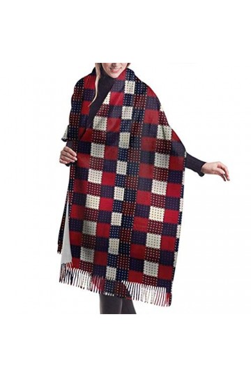 Irener Echarpe Couverture Châle, Chuck Bass Signature Women Soft Cashmere Scarf Large Pashminas Shawl Wrap Shawl 77"x 27"