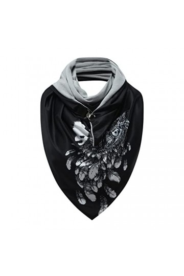 Blingko Grosse éCharpe Femme Pashmina Cape Hiver écharpe Chale Femme Couleur Unie Décontracté Echarpe Foulard Châle Vintage T
