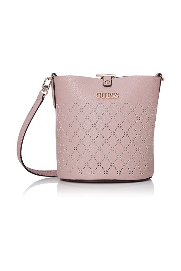 GUESS Amara Sac Femme, Noir, Taille unique