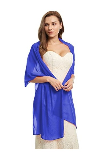 Shawl Scarve Wraps Soft Chiffon Lace Pashmina for Evening dresses on formal occasions