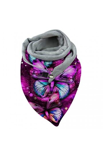 Grande éCharpe Femme Imprimé Papillon Châle Wrap à Boucle Pas Cher Pashmina Foulards Automne Hiver Echarpe Femme Hiver Chaud 