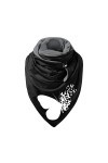 Blingko ChâLe Femme Noir en Polaire Scarf Hiver Echarpe Femme Hiver Couleur Unie Décontracté Châle Écharpe Mode Chic Echarpe 