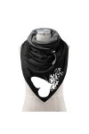 Blingko ChâLe Femme Noir en Polaire Scarf Hiver Echarpe Femme Hiver Couleur Unie Décontracté Châle Écharpe Mode Chic Echarpe 