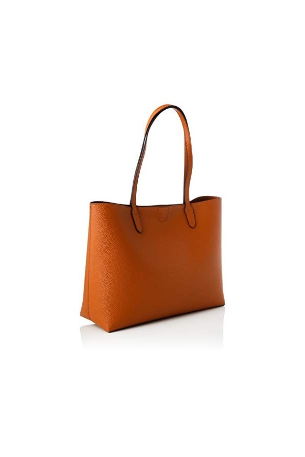 Guess Uptown Chic Barcelona Tote, Sac à bandoulière pour Femme, Cognac, Taglia Unica