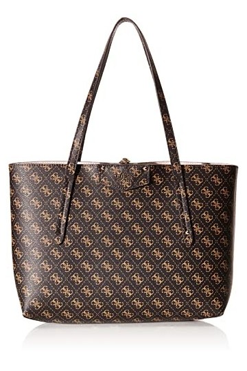 GUESS Sac cabas réversible avec pochette amovible Brenton jeans