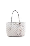 GUESS Sac cabas réversible avec pochette amovible Brenton jeans