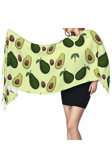 Générique Lapin mignon femmes grand cachemire doux sensation Pashmina châles enveloppe écharpe dhiver avec bords frangés pou