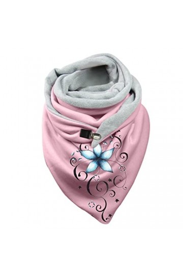 LANSKIRT Echarpe Hiver, Echarpe Triangle Femme Echarpe Hiver Chaud ÉCharpe Hiver Chaud ChâLes ÉCharpe Écharpe Triangle Femme 