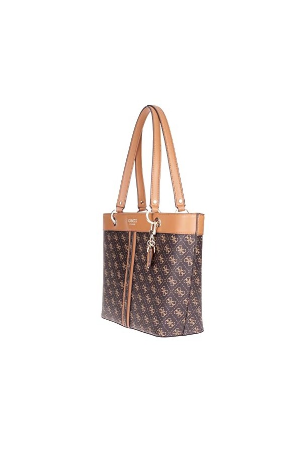 GUESS SICILY WG849027 sac à bandoulière tissé cognac crossbody