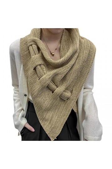 WUURAA Pour Écharpes Pour Femmes Écharpes Décoratives Enveloppe Cou Pour Croix Écharpe Pour Wrap Châle Écharpes Femmes Écharp