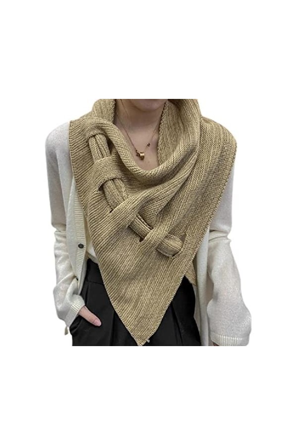 WUURAA Pour Écharpes Pour Femmes Écharpes Décoratives Enveloppe Cou Pour Croix Écharpe Pour Wrap Châle Écharpes Femmes Écharp
