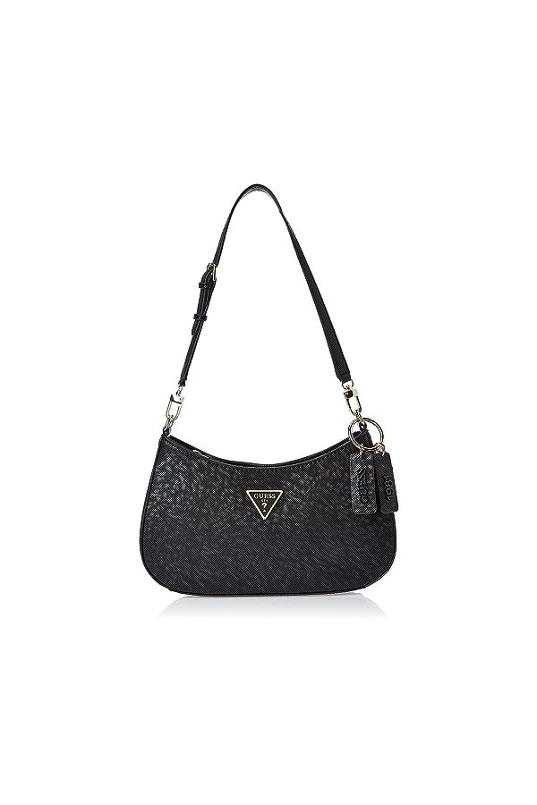 GUESS Noelle Top Zip Shoulder Bag, Women, Brun, Taille Unique
