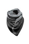 KUKICAT Écharpe Triangle Femme Chaud Élégant Foulard en Coton Imprimé Pissenlit Chic Châle Vintage Mode Scarf Hiver Pas Cher