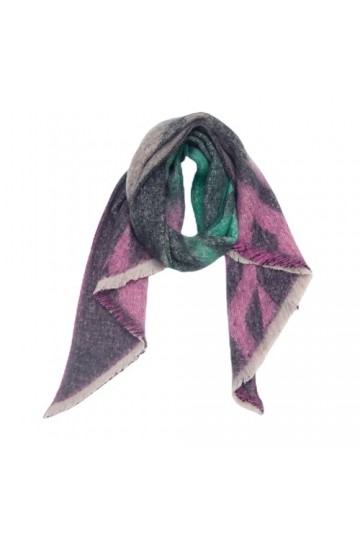 Écharpe Châle Dhiver Femme Chaude Longue Grande Motif À Carreuaux Vintage Multicolore Chale Cachemire Chaud Automne Hiver Pa