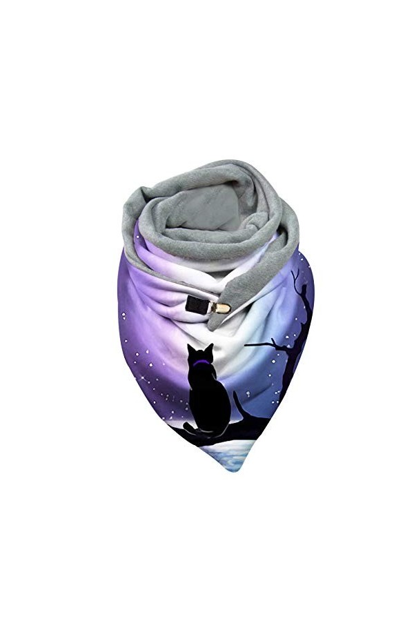 Blingko éCharpe Femme Hiver Rose Cachemire écharpe Hiver Echarpe Hiver Femme Couleur Unie Chaud Châle Wrap Chic Écharpe Trian