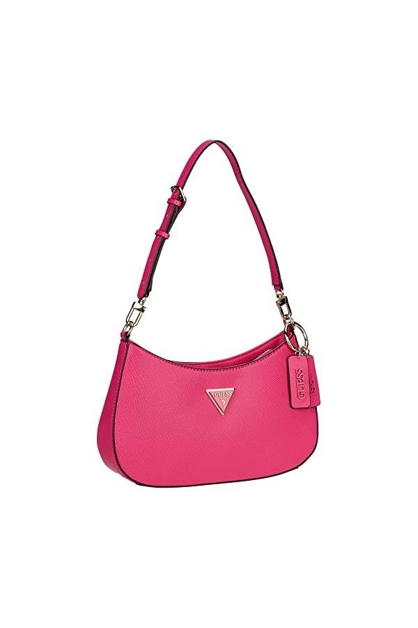 GUESS Noelle Top Zip Shoulder Bag, Women, Brun, Taille Unique