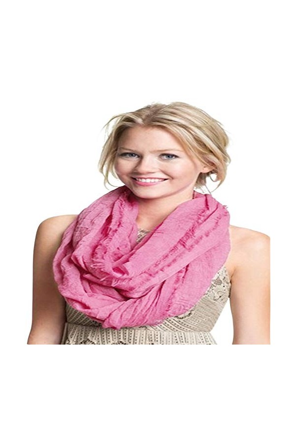 CJ Apparel Rose Mobius Infinity Scarf Snood Cowl Tube circulaire Eternity Châle Pashmina NOUVEAU